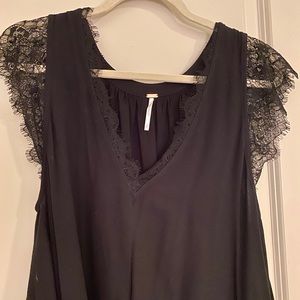 Free People lace blouse
